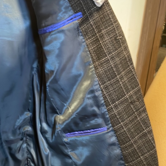 Nautica Sportcoat Vintage 40T Black and Grey - Picture 5 of 13